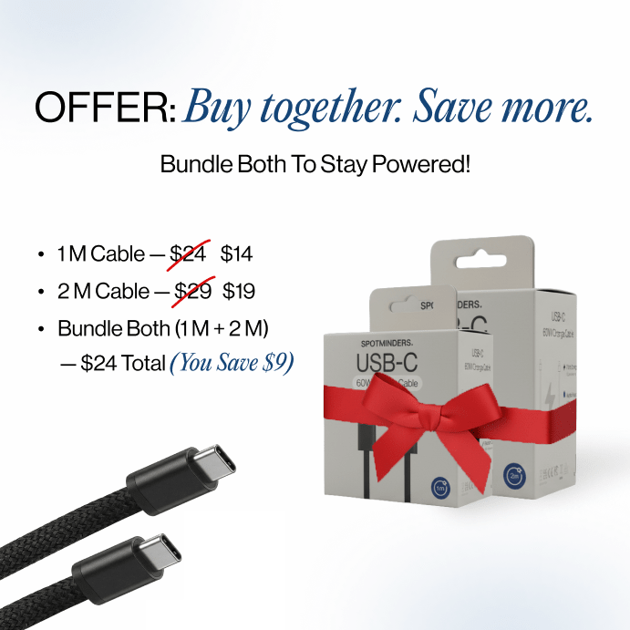 Spotminders 2.0 Type C to Type C cable