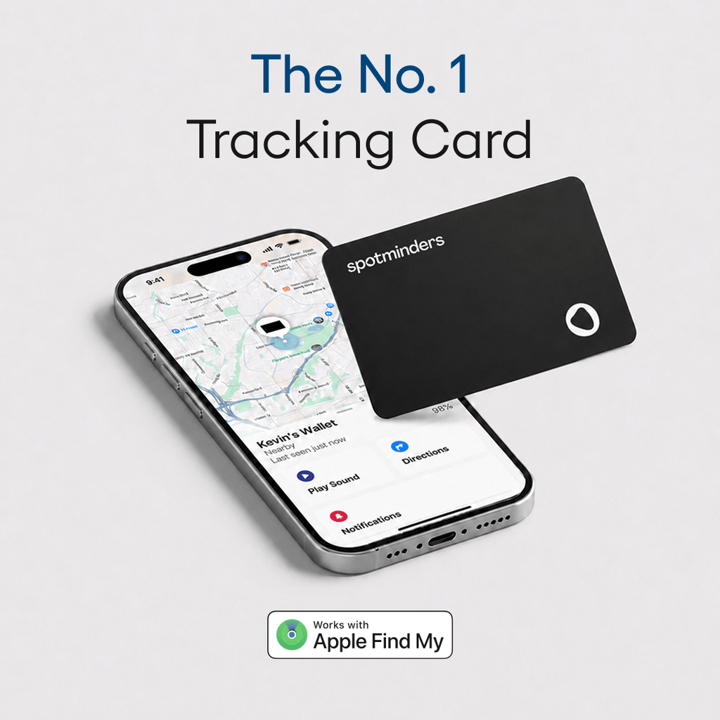 Spotminders. Tracking Card