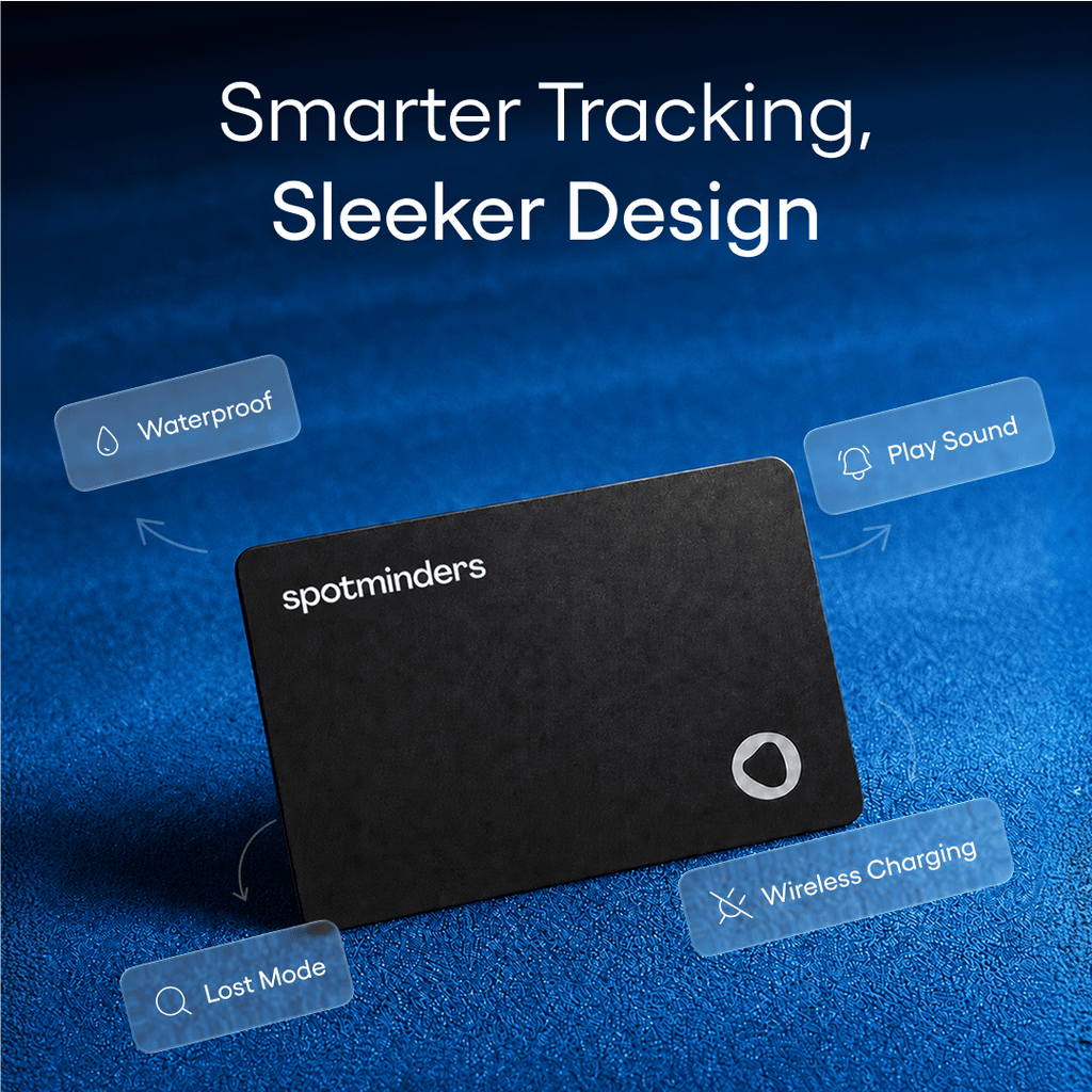 Spotminders. Tracking Card