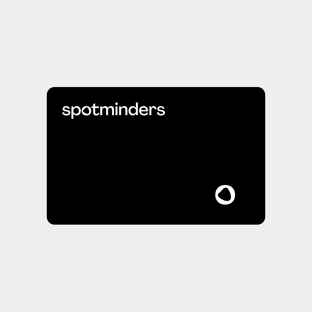 Spotminders. Tracking Card